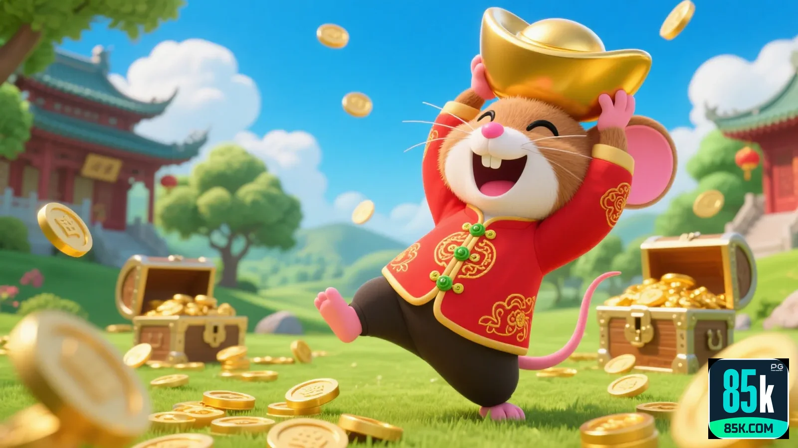 Imagem destacando o Bônus de Boas-Vindas 85k, simbolizando a confiança e qualidade da plataforma.